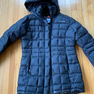 Columbia, Long OmniHeat Jacket. Medium. Black.